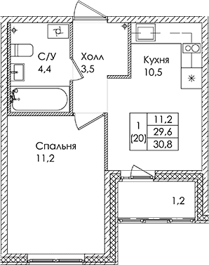 Планировка квартиры