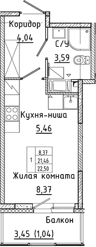Планировка квартиры