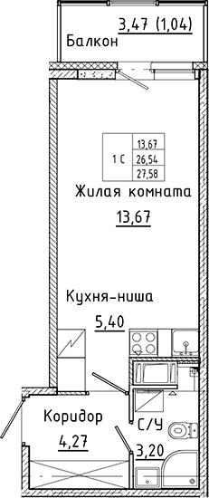 Планировка квартиры