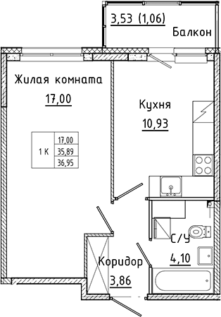 Планировка квартиры