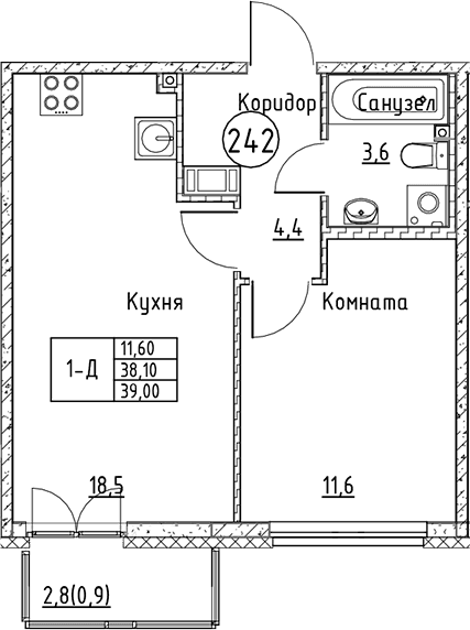 Планировка квартиры