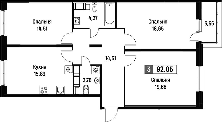 Планировка квартиры