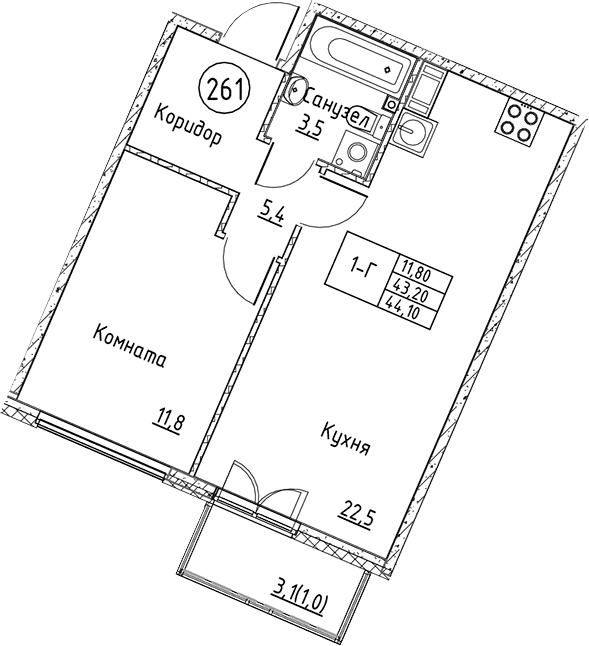 Планировка квартиры