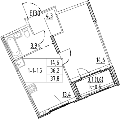 Планировка квартиры