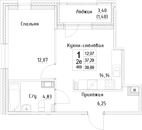 Планировка квартиры