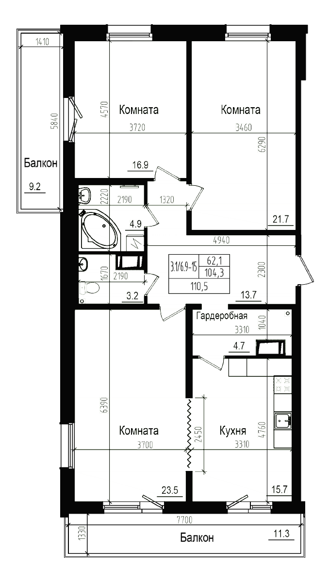 Планировка квартиры
