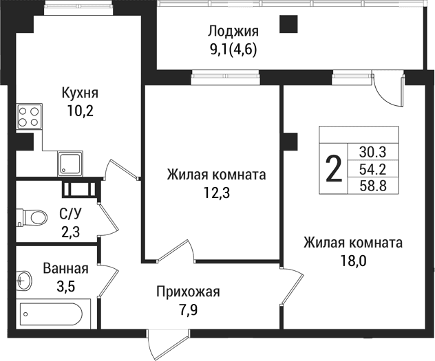 Планировка квартиры