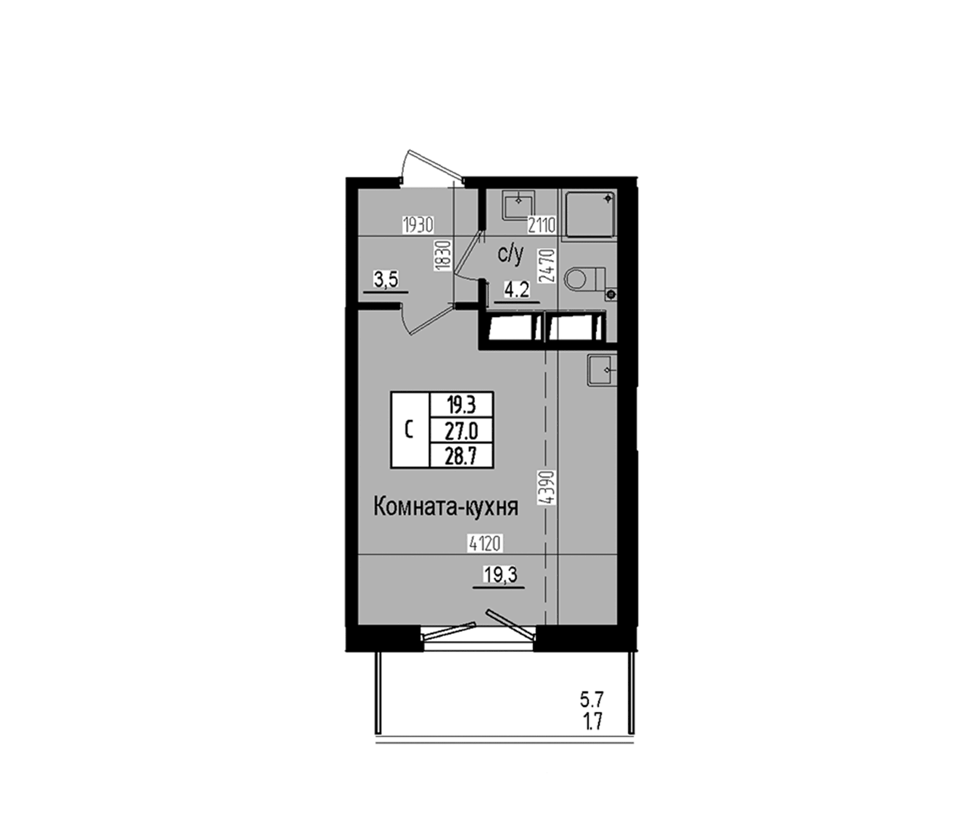 Планировка квартиры