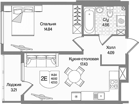 Планировка квартиры