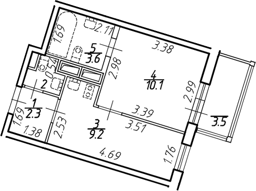 Планировка квартиры