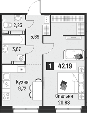 Планировка квартиры