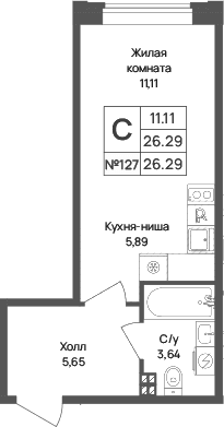 Планировка квартиры