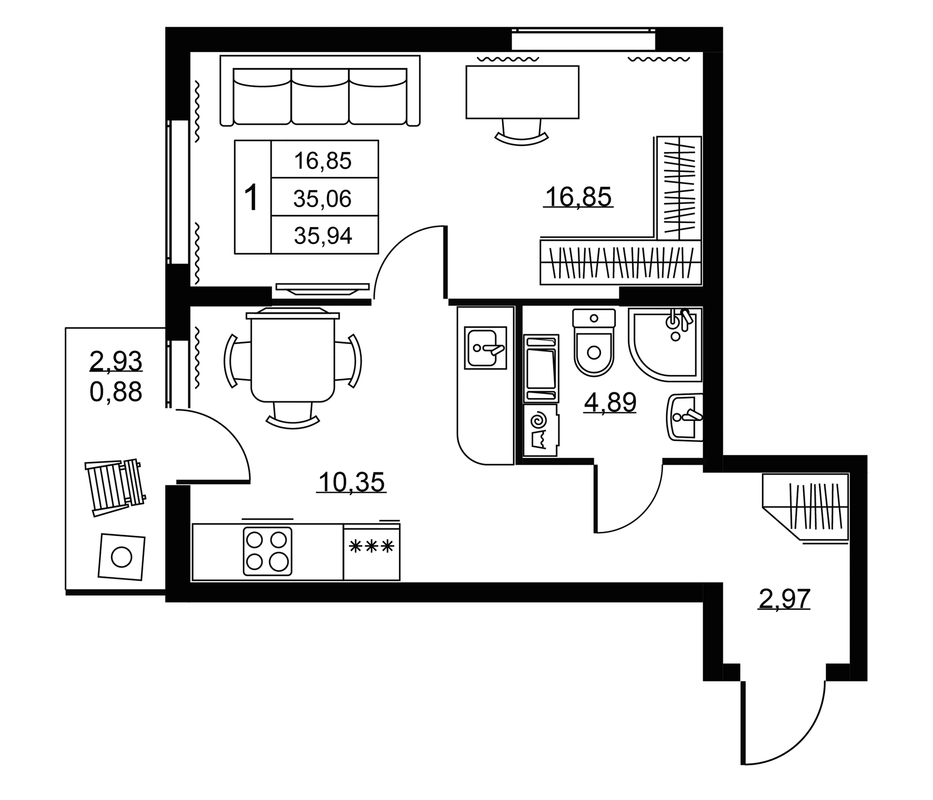 Планировка квартиры