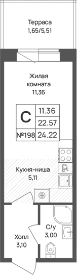 Планировка квартиры