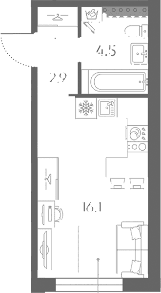 Планировка квартиры