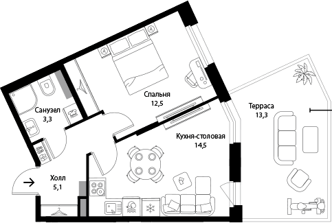 Планировка квартиры