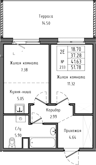 Планировка квартиры