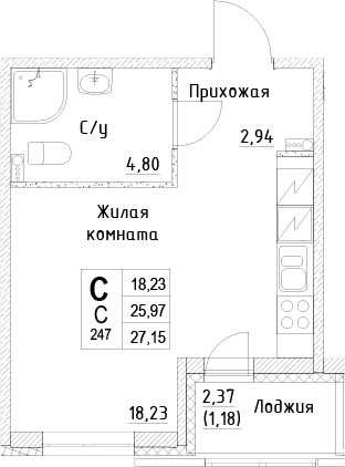 Планировка квартиры