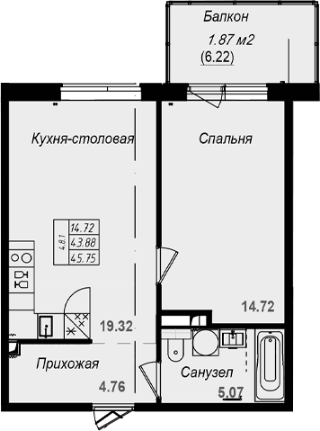Планировка квартиры