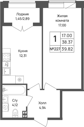 Планировка квартиры