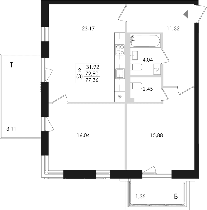 Планировка квартиры