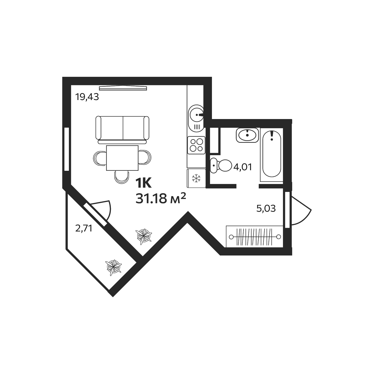 Планировка квартиры