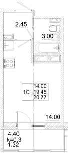 Планировка квартиры