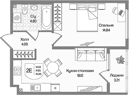 Планировка квартиры