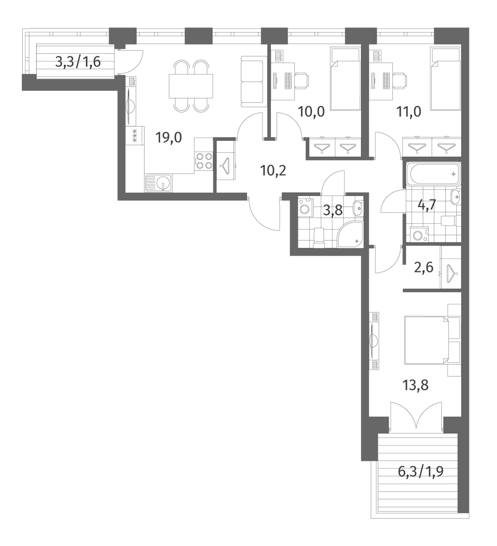 Планировка квартиры