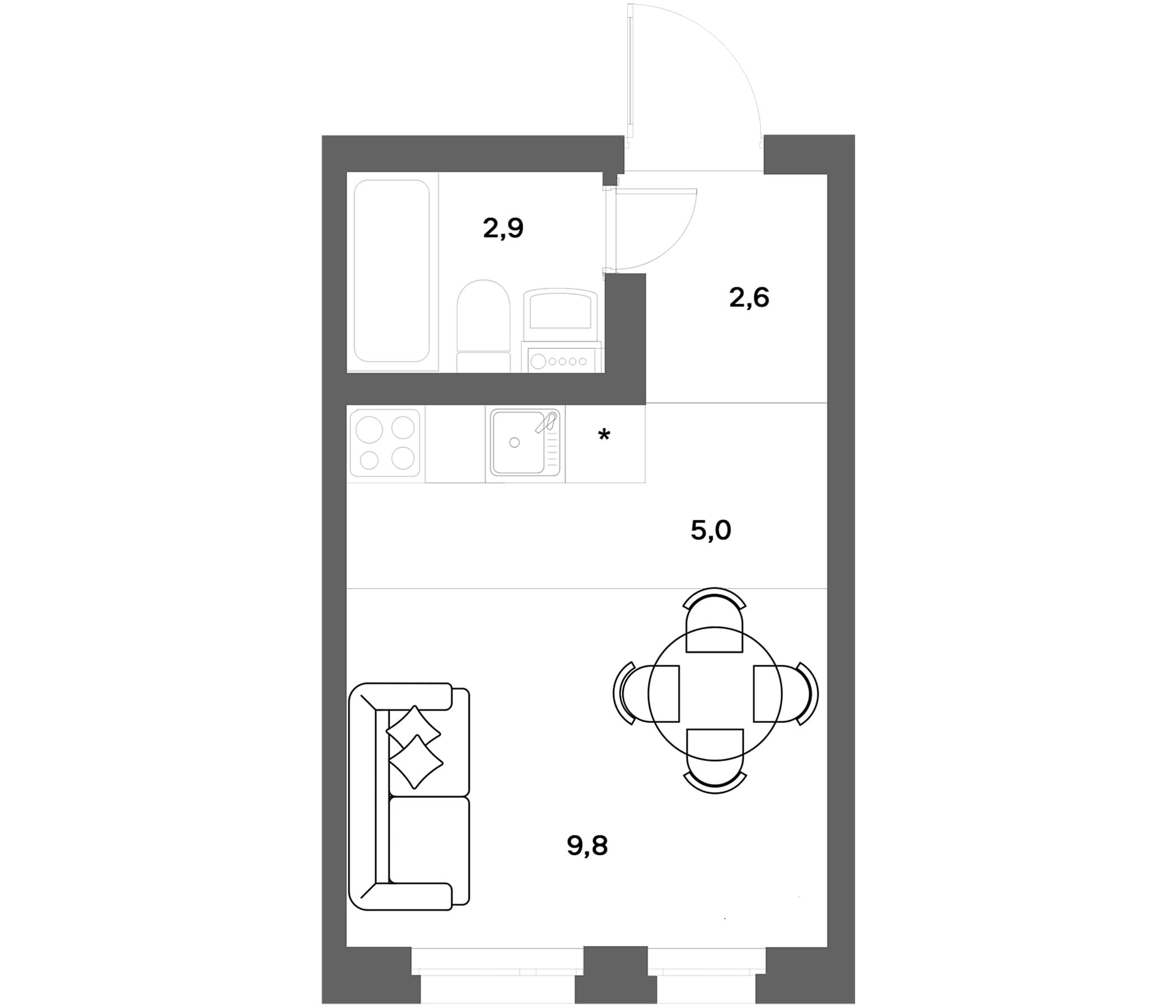 Планировка квартиры