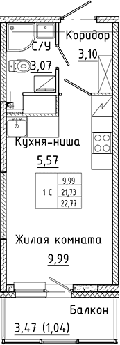 Планировка квартиры
