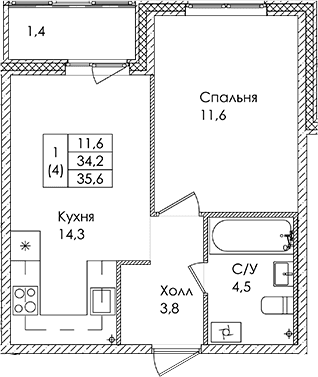 Планировка квартиры