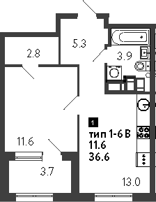 Планировка квартиры