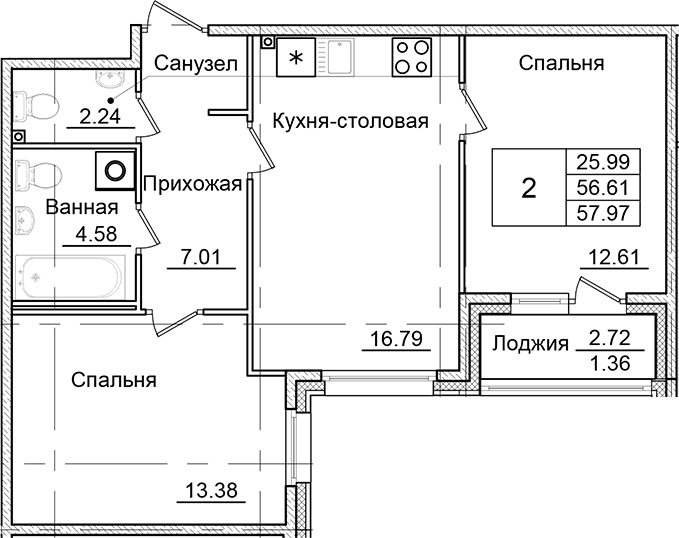 Планировка квартиры