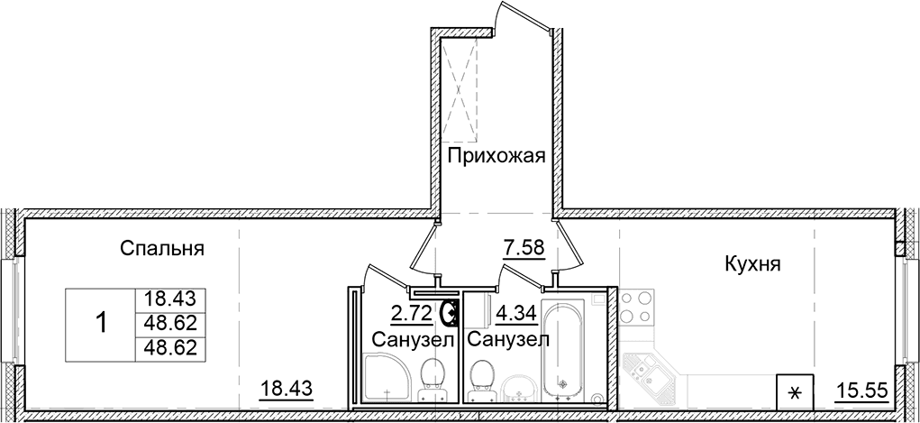 Планировка квартиры