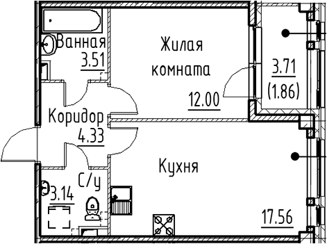 Планировка квартиры