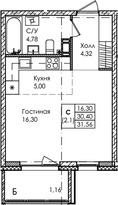 Планировка квартиры