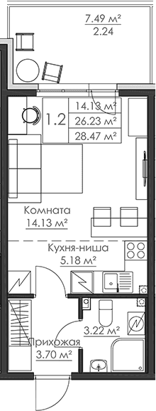Планировка квартиры