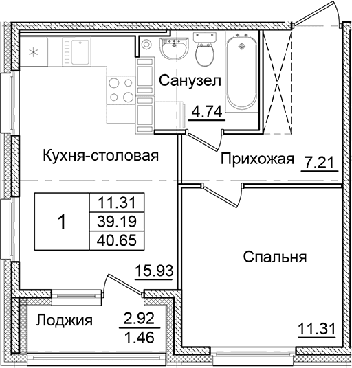 Планировка квартиры