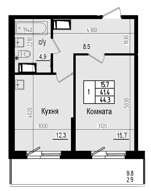 Планировка квартиры