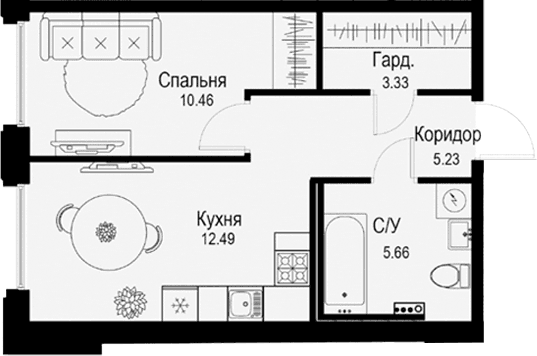 Планировка квартиры