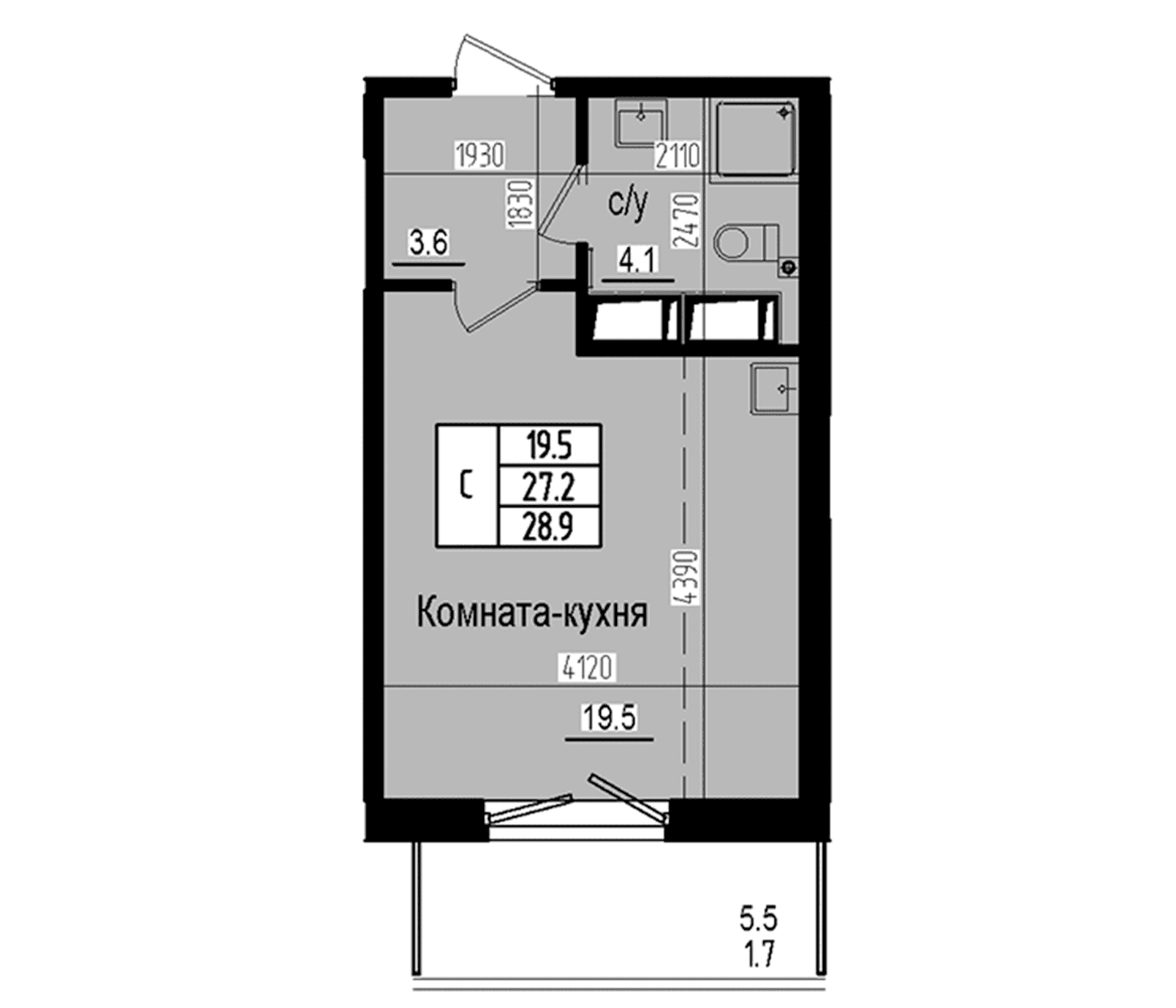 Планировка квартиры
