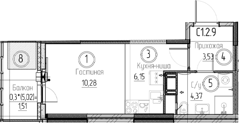 Планировка квартиры