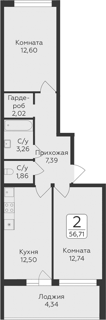 Планировка квартиры