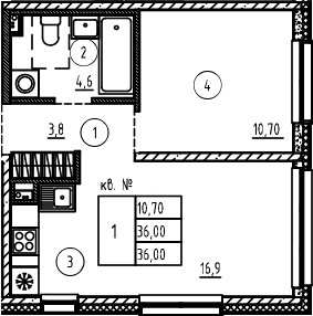 Планировка квартиры