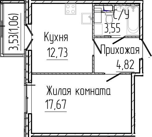 Планировка квартиры