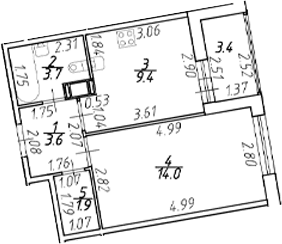 Планировка квартиры
