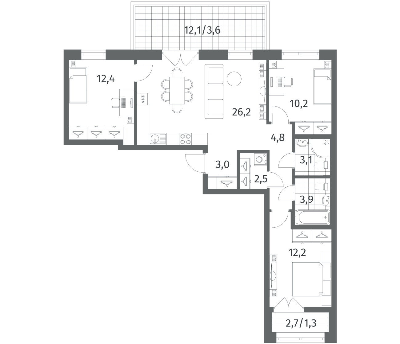 Планировка квартиры