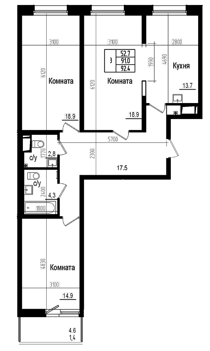 Планировка квартиры