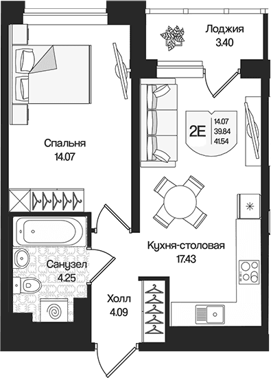 Планировка квартиры
